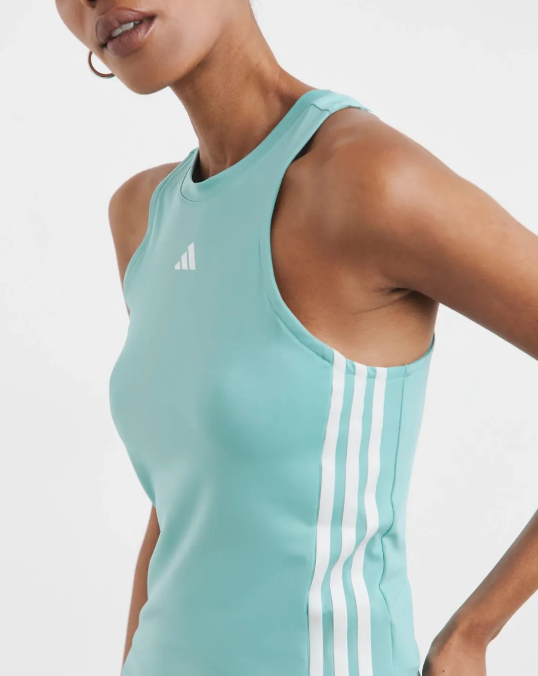 adidas Train Essentials 3 Stripe Tank