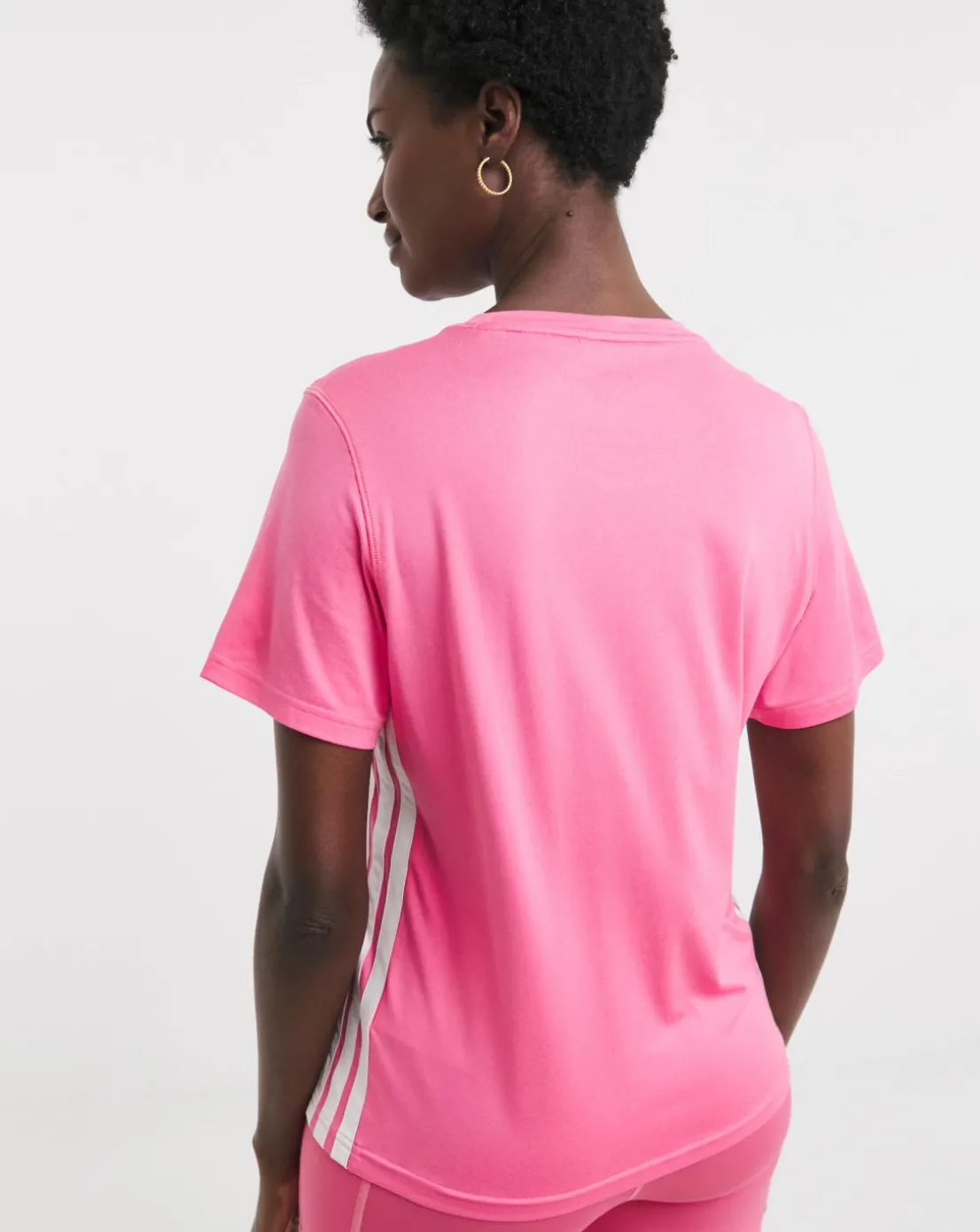 adidas Train Essentials 3 Stripes Workout T-Shirt