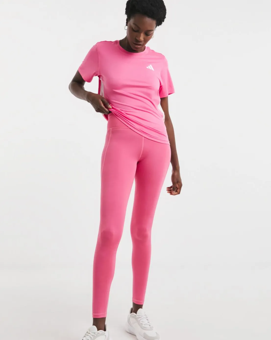 adidas Train Essentials 3 Stripes Workout T-Shirt