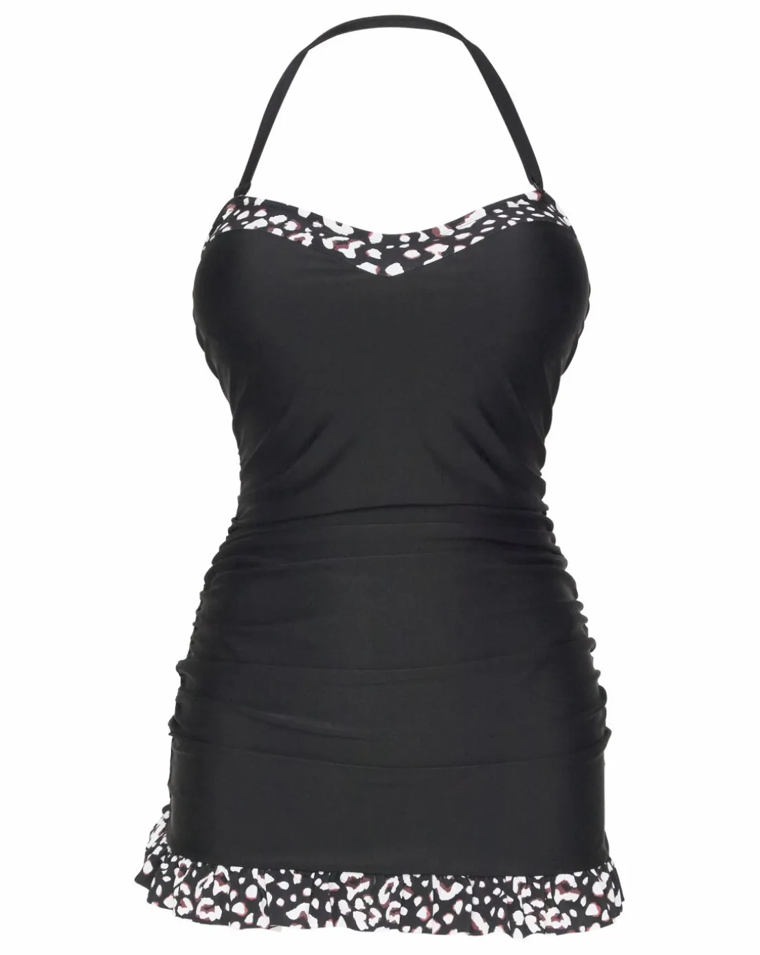 Animal Non Wired Padded Bandeau Swimdress