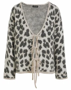 Animal Print Cardigan
