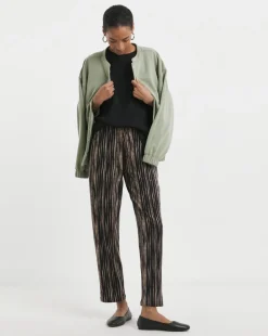 Animal Tapered Leg Jersey Trouser