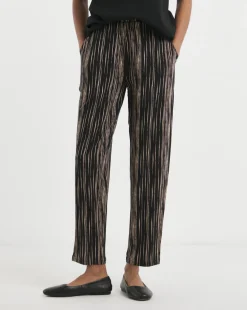 Animal Tapered Leg Jersey Trouser