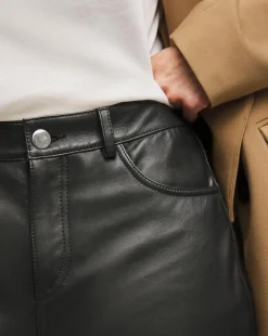 Anthology Black Leather Trouser