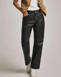 Anthology Black Leather Trouser