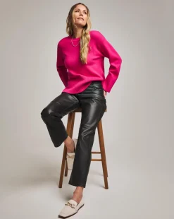 Anthology Black Leather Trouser