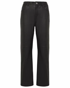 Anthology Black Leather Trouser