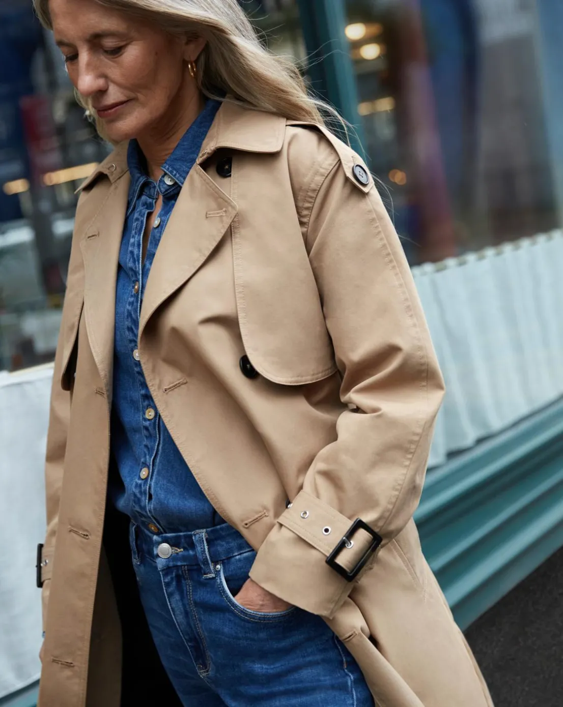 Anthology Camel Elevated Trench Coat