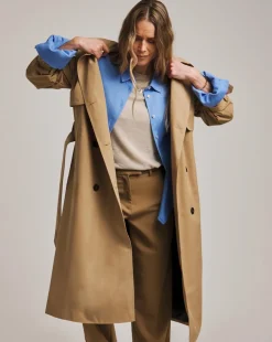 Anthology Camel Elevated Trench Coat