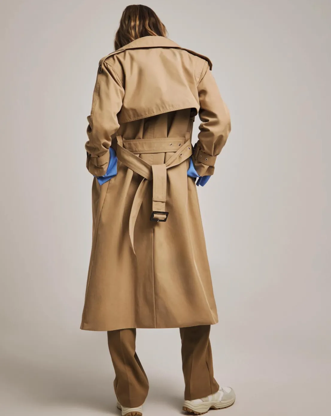 Anthology Camel Elevated Trench Coat
