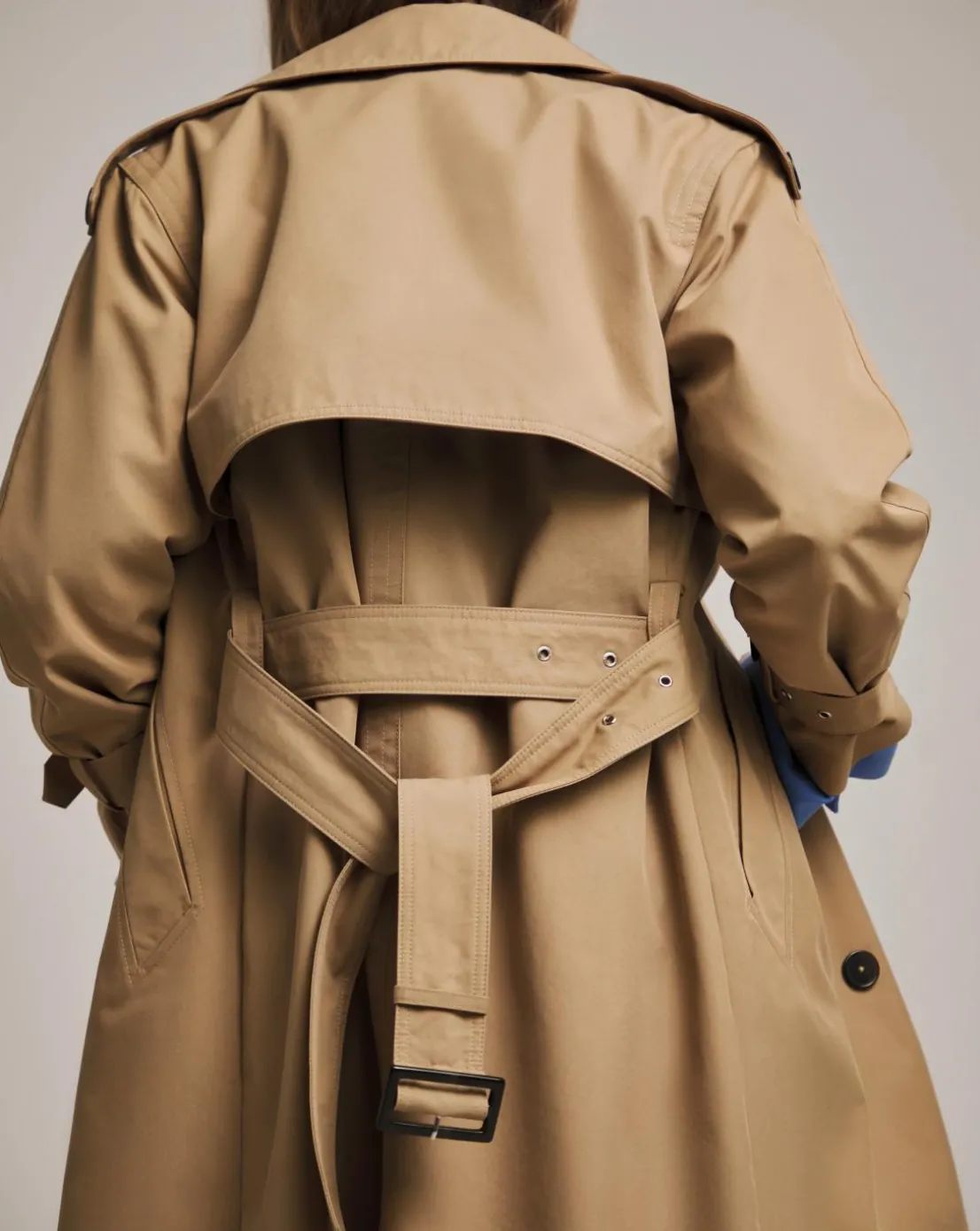 Anthology Camel Elevated Trench Coat