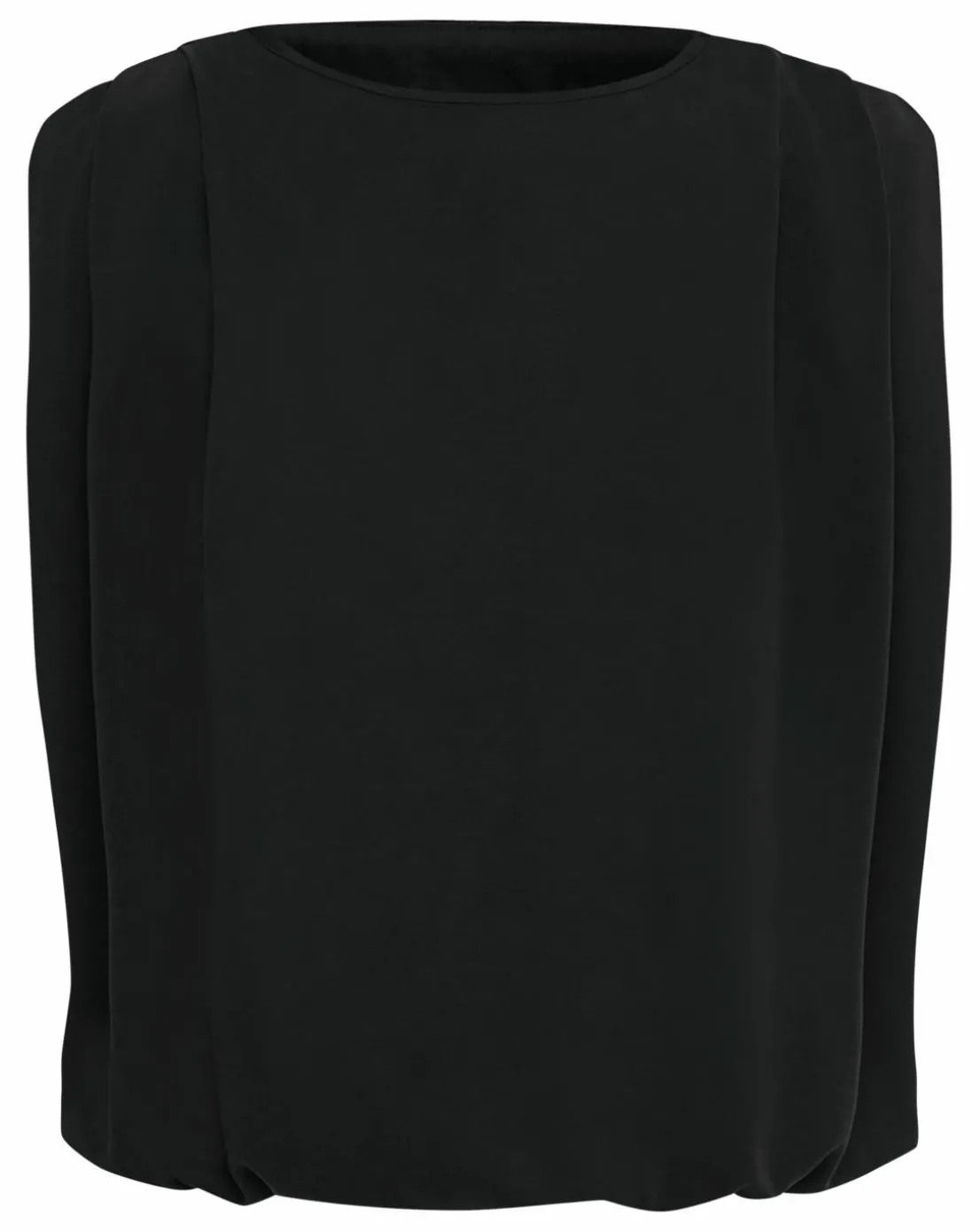 Anthology Charcoal Modal Shoulder Pad Top