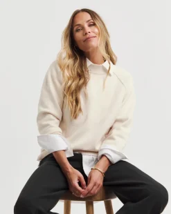 Anthology High Neck Raglan Sleeve Jumper