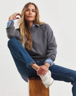 Anthology High Neck Raglan Sleeve Jumper