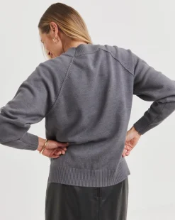 Anthology High Neck Raglan Sleeve Jumper