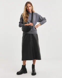 Anthology High Neck Raglan Sleeve Jumper