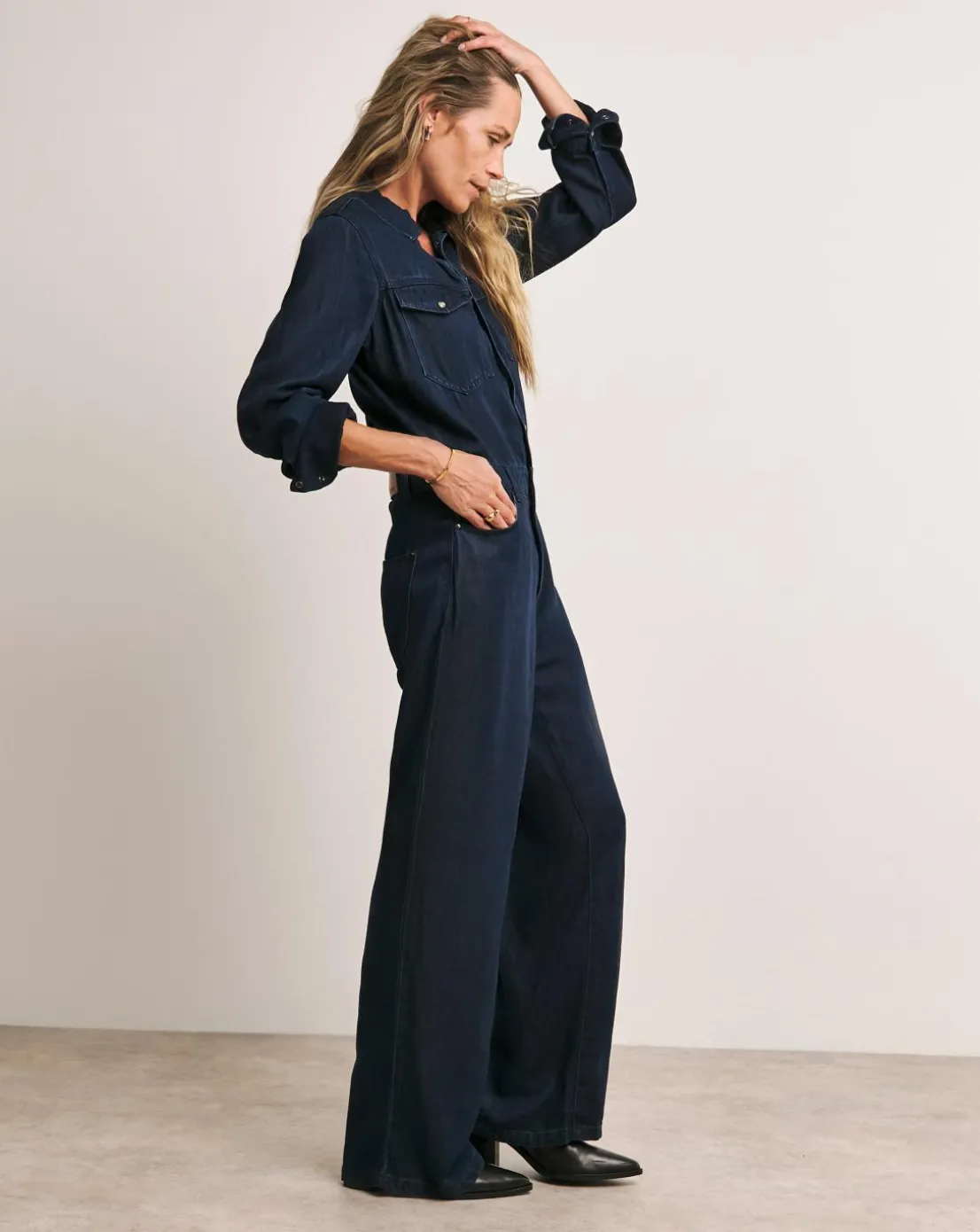 Anthology Indigo Denim Boilersuit