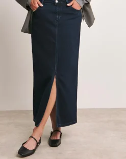 Anthology Indigo Maxi Skirt