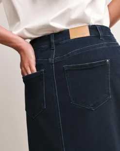 Anthology Indigo Maxi Skirt