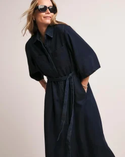 Anthology Indigo Shirt Denim Dress