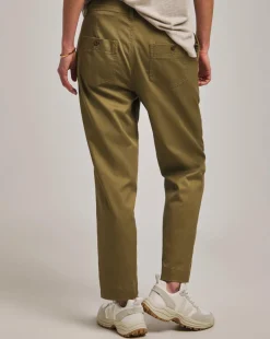 Anthology Khaki Cargo Lyocell Trousers