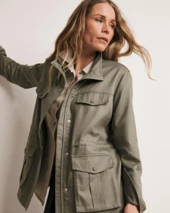 Anthology Khaki Washed Utility Jacket