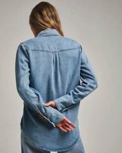 Anthology Light Blue Denim Western Shirt