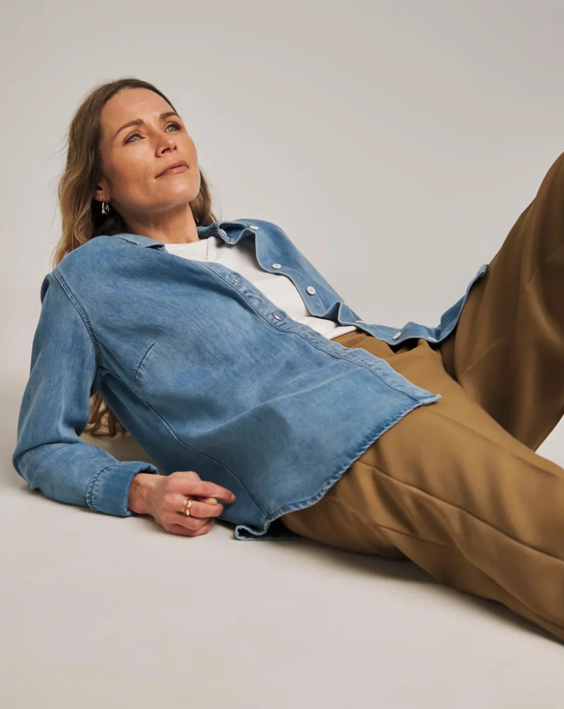 Anthology Light Blue Denim Western Shirt