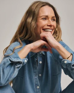 Anthology Light Blue Denim Western Shirt