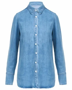 Anthology Light Blue Denim Western Shirt