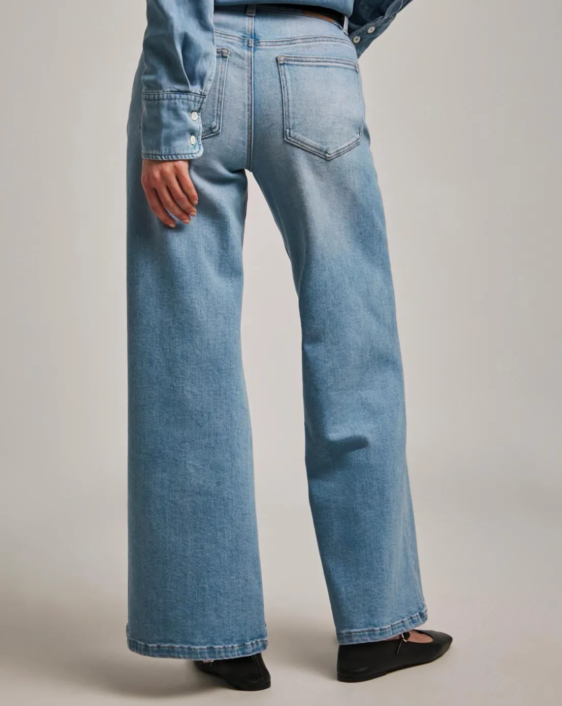 Anthology Light Blue Wide Leg Jeans