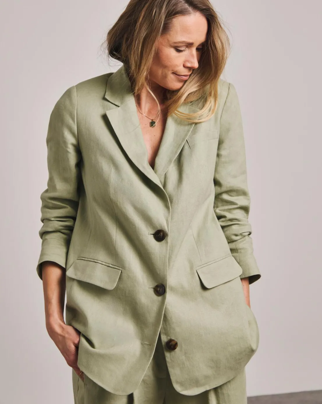 Anthology Linen Blazer