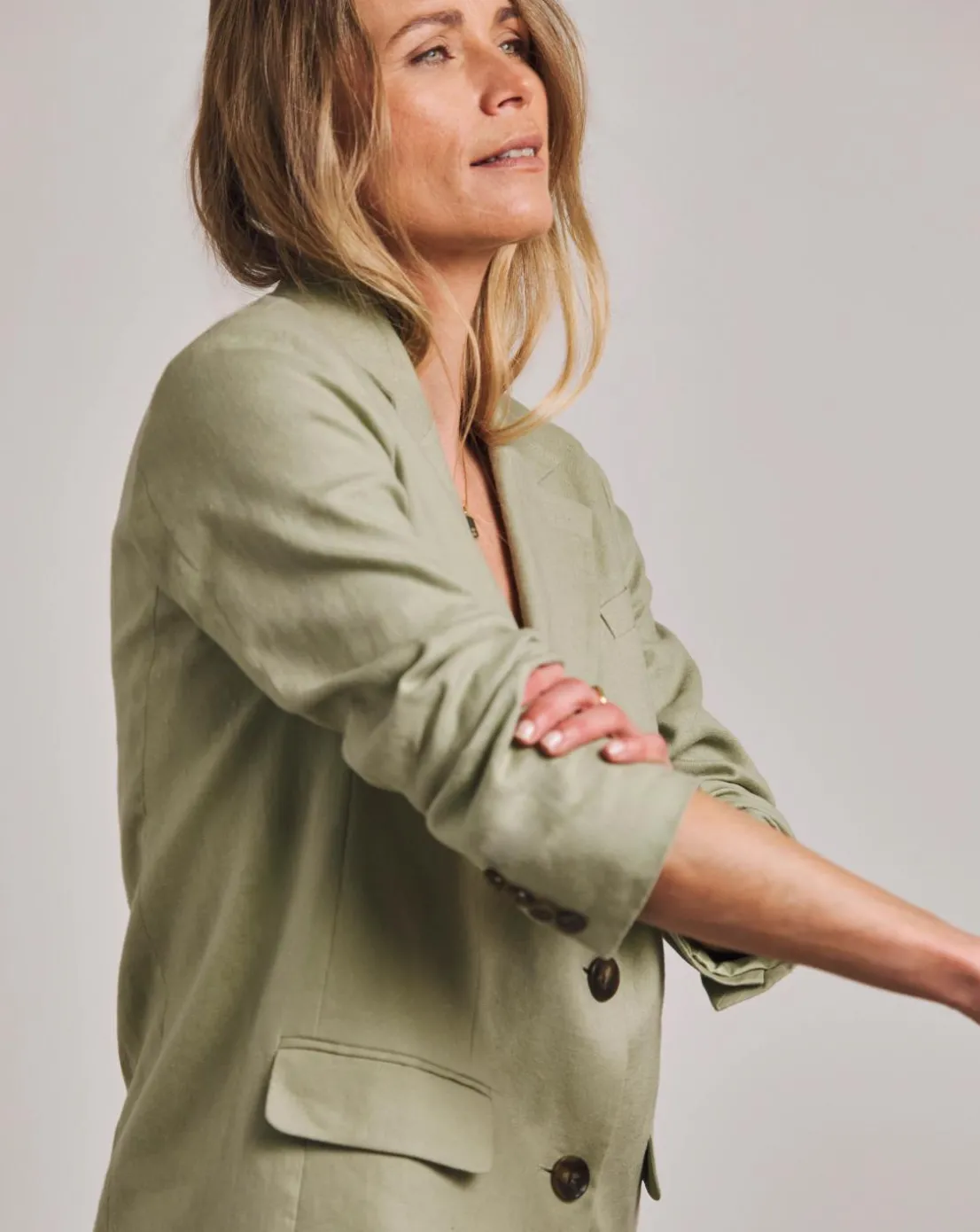 Anthology Linen Blazer