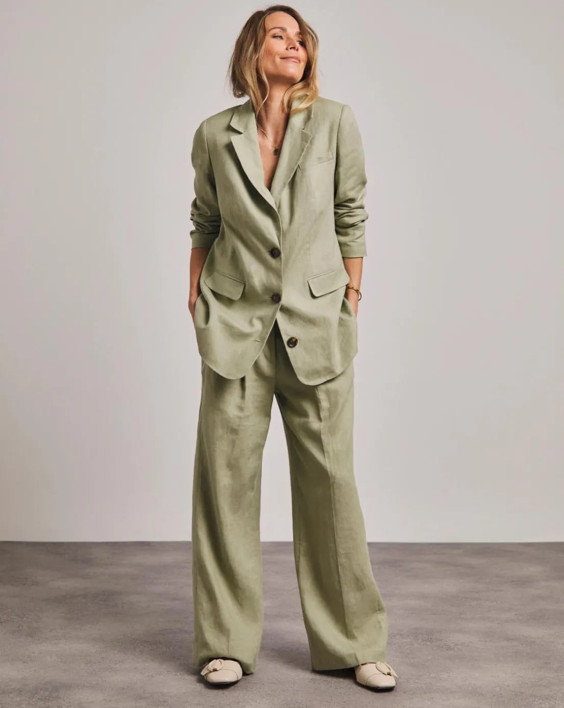 Anthology Linen Blazer