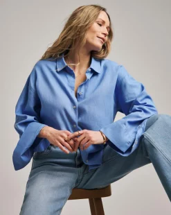 Anthology Linen Blend Long Sleeve Shirt