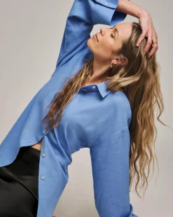 Anthology Linen Blend Long Sleeve Shirt