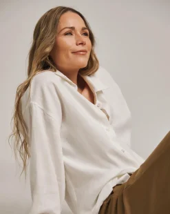 Anthology Linen Blend Long Sleeve Shirt