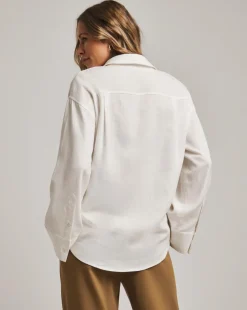 Anthology Linen Blend Long Sleeve Shirt