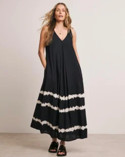 Anthology Linen Mix Pleat Dress