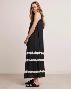 Anthology Linen Mix Pleat Dress