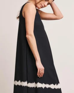 Anthology Linen Mix Pleat Dress