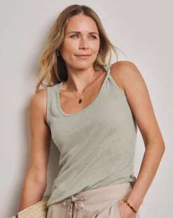 Anthology Linen Twist Detail Vest