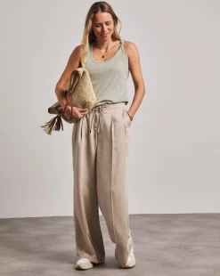 Anthology Linen Twist Detail Vest