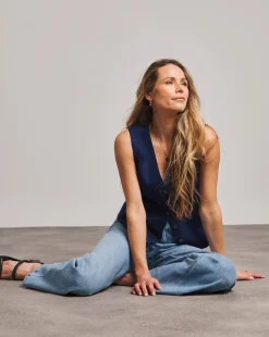 Anthology Linen Waistcoat