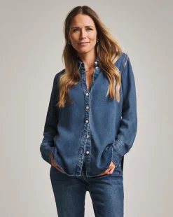 Anthology Mid Blue Denim Shirt