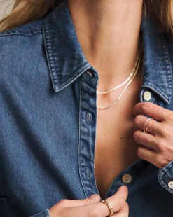 Anthology Mid Blue Denim Shirt