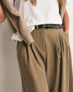 Anthology Mocha Super Wide Leg Trouser