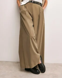 Anthology Mocha Super Wide Leg Trouser