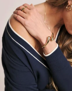 Anthology Navy Contrast Trim Cardigan