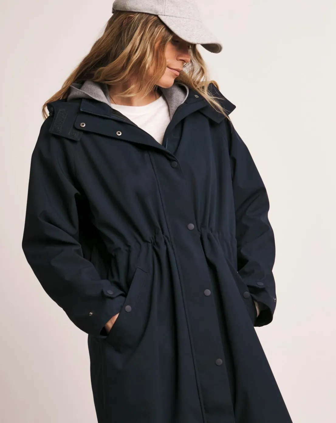 Anthology Navy Raincoat